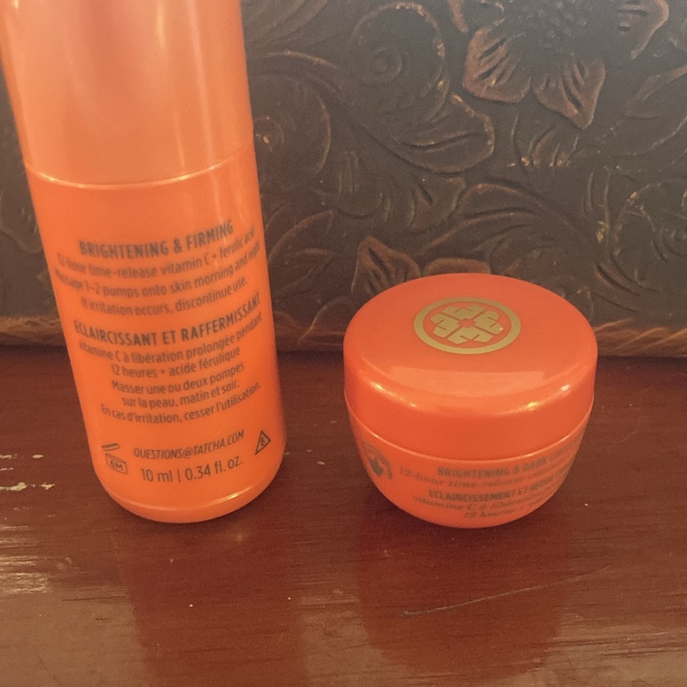 Tatcha Mini Brightening Serum and Eye Cream - Picture 3 of 3
